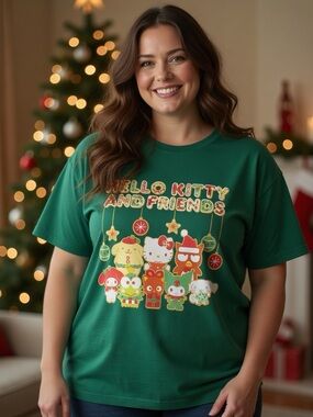 Hello Kitty and Friends Christmas Graphic Tee